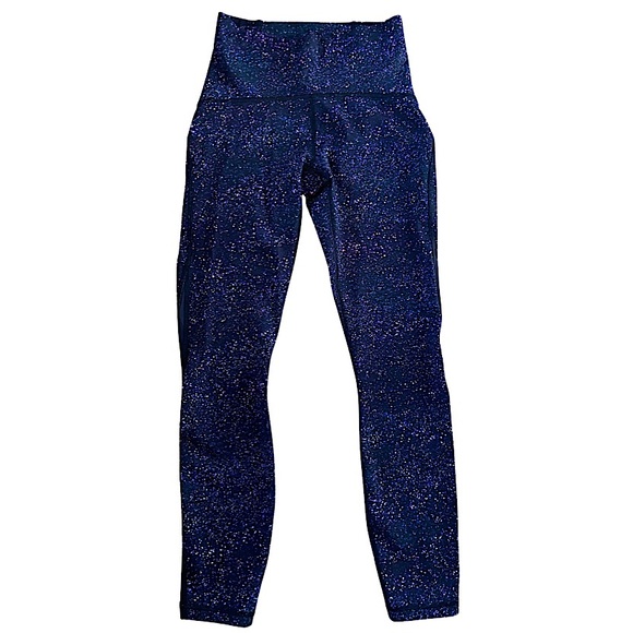 LULULEMON Train Times 7/8 Pant 25" in Crystalline Multi / Black, Size 4 - Picture 5 of 9